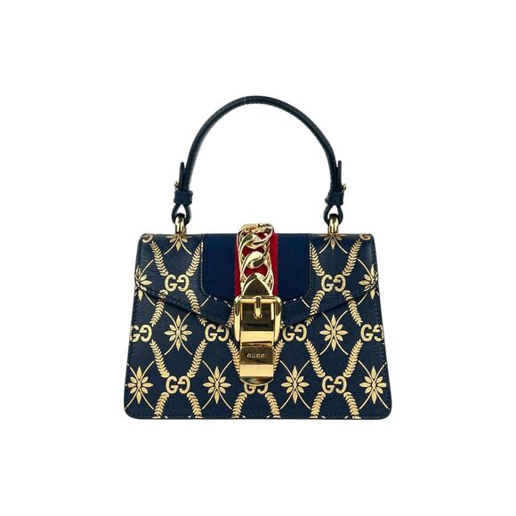 Gucci Monogram Sylvie Two-Way Bag - Picture 1 of 9